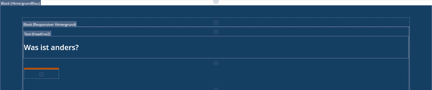 Der neue responsive Hintergrundblock